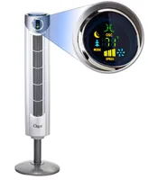 Ozeri Ultra 42" Wind Fan - Oscillating Tower Fan with noise reduction technology