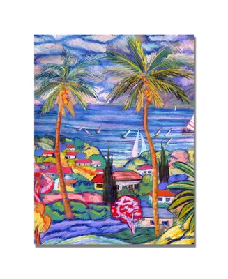 Manor Shadian 'Hawaii Wind Surf' Canvas Art