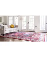 Bayshore Home Sana San1 Multi 5' x 8' Area Rug