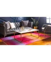 Bayshore Home Newwolf New1 Pink Rug