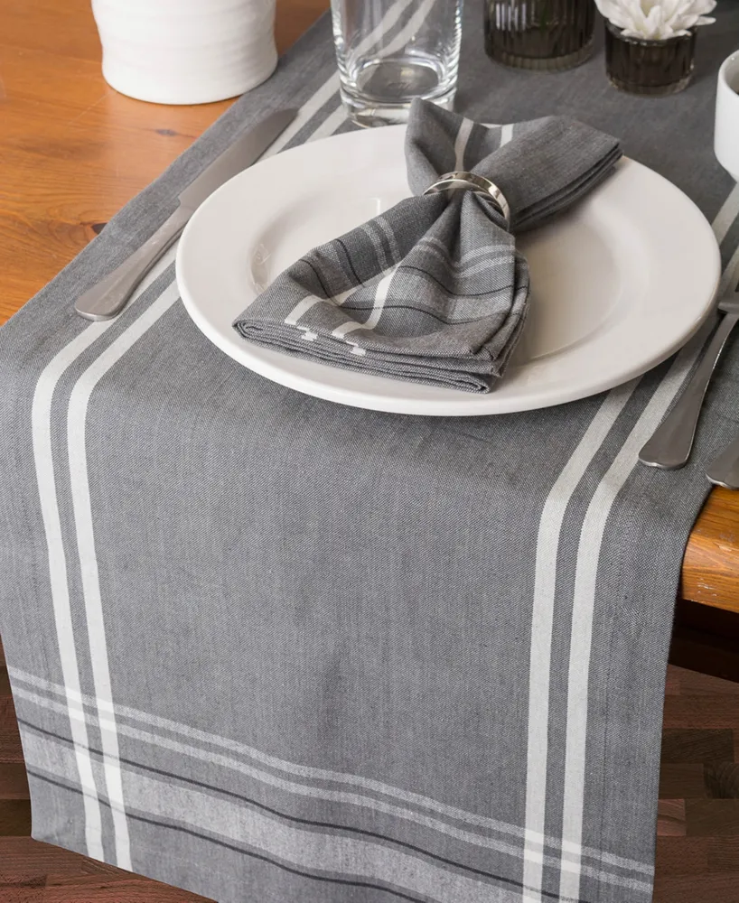 French Chambray Table Runner 14" x 72"