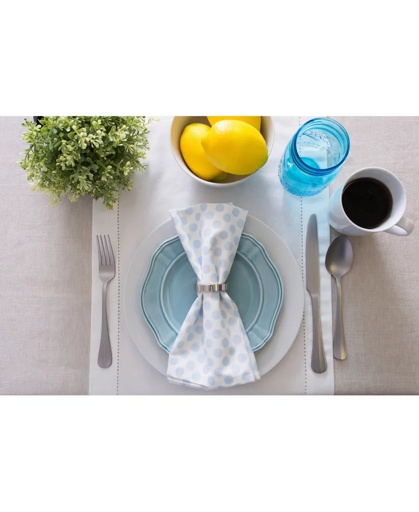 Solid Chambray Tablecloth 60" x 104"