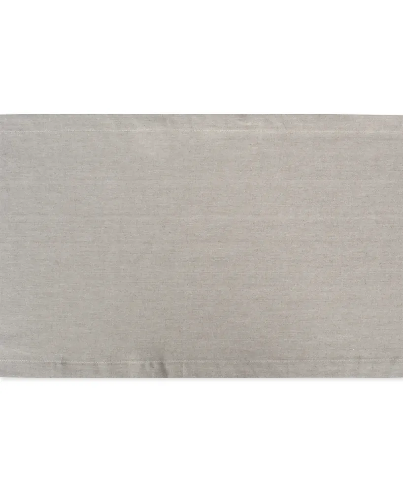 Solid Chambray Table Runner 14" x 72"