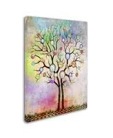 Mark Ashkenazi 'Tree 3' Canvas Art - 14" x 19"