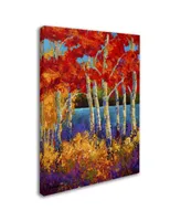 Marion Rose 'Summers End' Canvas Art - 35" x 47"