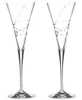 Lenox Stemware, Adorn Toasting Flutes, Set of 2