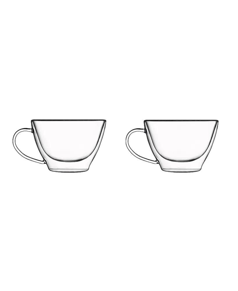 Luigi Bormioli 13 oz. Thermic Cappucino Cup, Set of 2