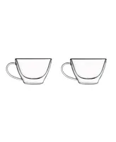 Luigi Bormioli 13 oz. Thermic Cappucino Cup, Set of 2