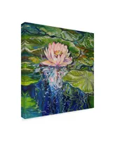 Marcia Baldwin 'Sweet Lotus' Canvas Art - 24" x 24"