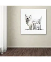 The Macneil Studio 'Westie' Canvas Art - 14" x 14"