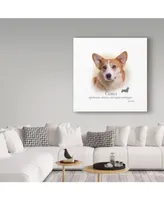 Howard Robinson 'Corgi' Canvas Art