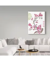 Jean Plout 'Cherry Blossom Serenity' Canvas Art - 18" x 24"