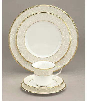 Noritake "White Palace" 5-Piece Place Setting