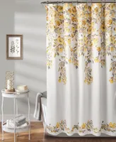 Tanisha 72" x 72" Floral Shower Curtain