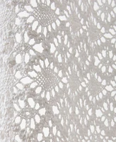 Lush Decor Dana Lace Shower Curtain, 72" x
