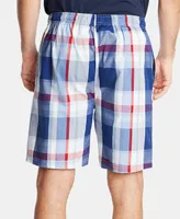 Nautica Men's Cotton Plaid Pajama Shorts