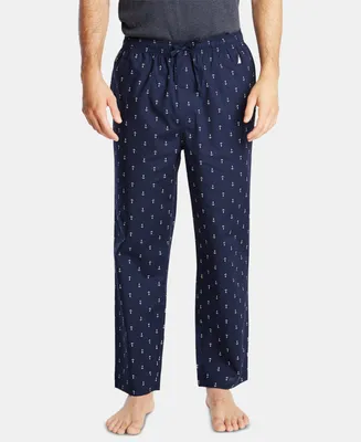 Nautica Men's Cotton Anchor-Print Pajama Pants