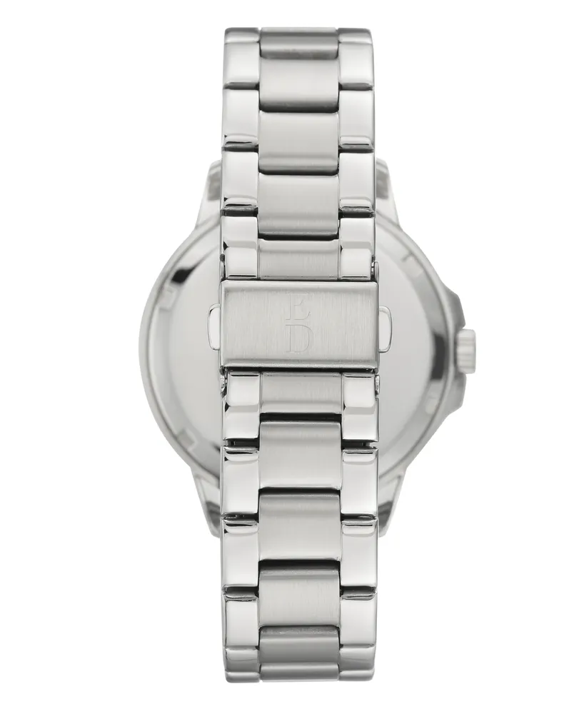 Ellen Degeneres Women's Silver Stainless Steel Bracelet Watch 40mm