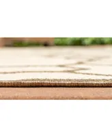 Bayshore Home Outdoor Pashio Pas1 Beige 7' x 10' Area Rug