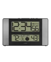 La Crosse Technology Atomic Digital Clock with Indoor and Outdoor Temperature