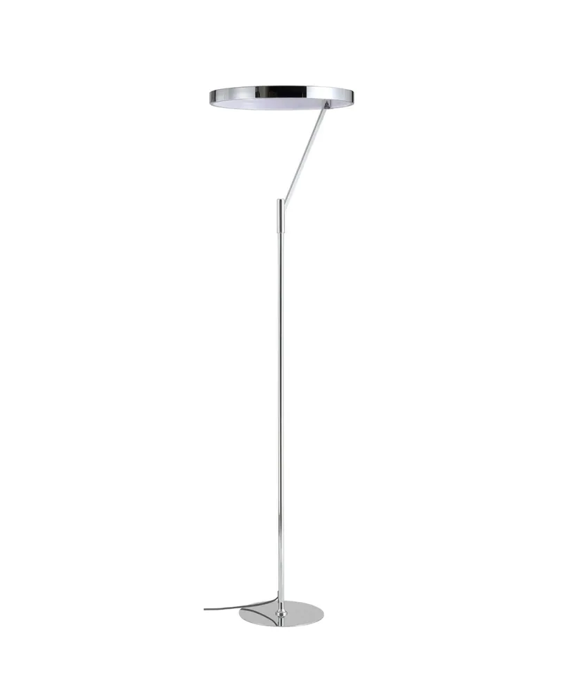 Jonathan Y Owen 66.7" Integrated Led Metal Floor Lamp