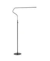 Jonathan Y Julian 65.25" Integrated Led Metal Floor Lamp