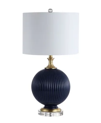 Jonathan Y Lucette 26.5" Glass/Crystal Led Table Lamp