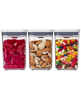 Oxo Pop 3-Pc. Food Storage Container Value Set