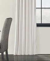 Half Price Drapes Alabaster Beige Signature Velvet Blackout Curtain