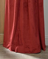 Half Price Drapes Burgundy Signature Velvet Blackout Curtain