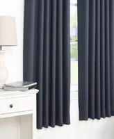 Half Price Drapes Wild Blue Textured Bellino Room Darkening Curtain