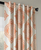 Half Price Drapes Henna Emblem Room Darkening Curtain