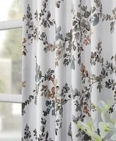 Half Price Drapes Antique Elm Floral Room Darkening Curtain