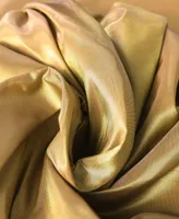 Half Price Drapes Golden Spice Faux Silk Taffeta Blackout Curtain