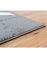 Bayshore Home Politan Pol7 Gray 8' x 10' Area Rug