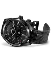 Hamilton Men's Swiss Automatic Khaki Field Black Rubber Strap Watch 42mm H70695735