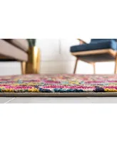 Bayshore Home Brio Bri2 Multi 8' x 10' Area Rug