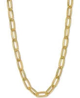 Paperclip Link Chain 18" Chain Necklace (1-1/2mm) in 14k Gold