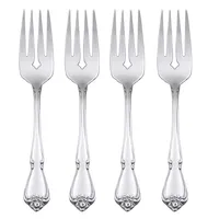 Oneida True Rose Set/4 Salad Forks