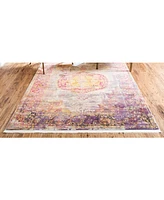 Bayshore Home Kenna Ken7 Multi 8' 4" x 10' Area Rug