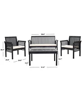 Carson 4Pc Outdoor Seating Set