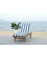 Newport Chaise Lounge Chair With Side Table