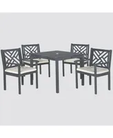 Glendyn Outdoor 5-Pc. Dining Set (1 Table & 4 Chairs)