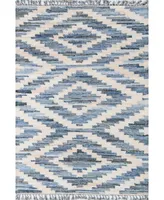 Novogratz California Cal-2 Blue 3'3" x 5'3" Area Rug