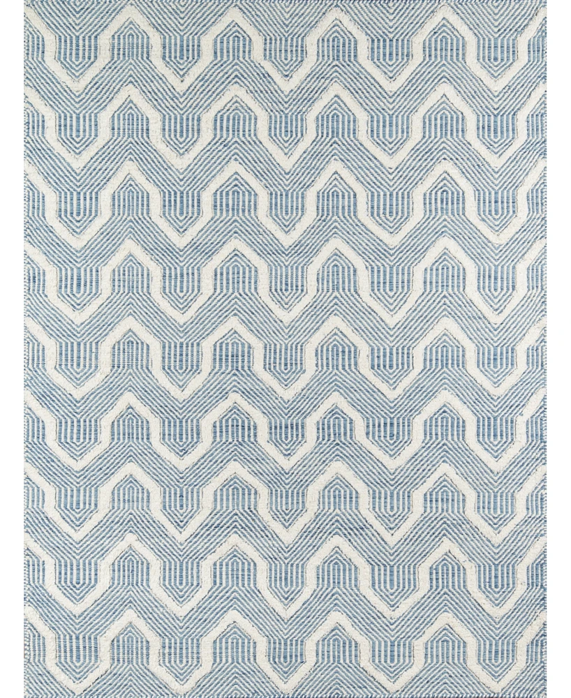 Erin Gates Langdon Lgd-1 Prince Blue 2' x 3' Area Rug