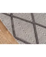 Erin Gates Langdon Lgd-3 Spring Charcoal 2' x 3' Area Rug