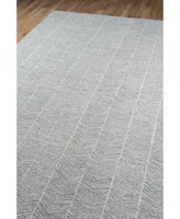 Erin Gates Easton Eas-2 Machine-Washable Congress Gray 5' x 7'6" Area Rug