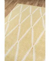 Erin Gates River Riv-1 Machine-Washable Beacon Citron 3'6" x 5'6" Area Rug