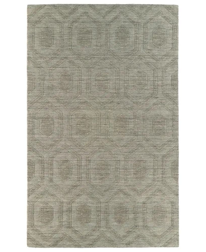 Kaleen Imprints Modern IPM01-82 Light Brown 2' x 3' Area Rug