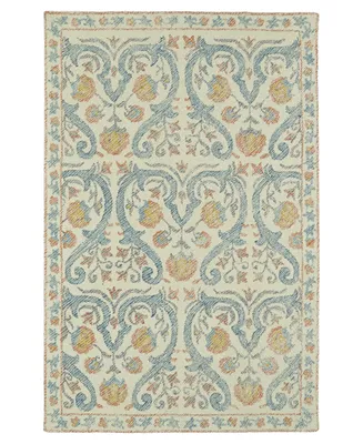 Kaleen Montage MTG11-91 Teal 5' x 7'9" Area Rug